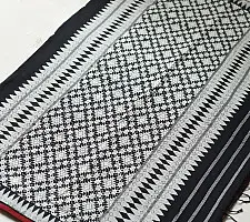 Joon . जून ☽ Handloom Traditional Assam Cotton Black Saree