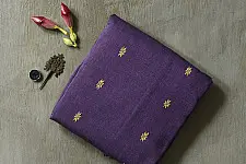 Joon . जून ☽ Handloom Traditional Assam Cotton Lavender Saree