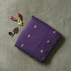 Joon . जून ☽ Handloom Traditional Assam Cotton Lavender Saree