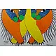 Buy Hand Painted Gond  Painting - Three Tigers