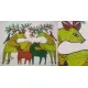 Buy Hand Painted Gond  Painting  - Deer Family