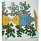 Gond Painting - indian art Fishes 