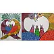 Gond Painting - indian art Peacock 