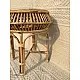 Home Decor Furniture | Cane Wood - Handmade  Cane Damroo Stool