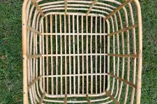 Home Decor Furniture | Cane Wood - Handmade Wicker Basket 