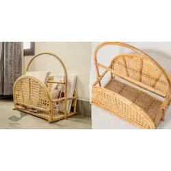 Home Decor Furniture  ~ Wicker Magazine Holder