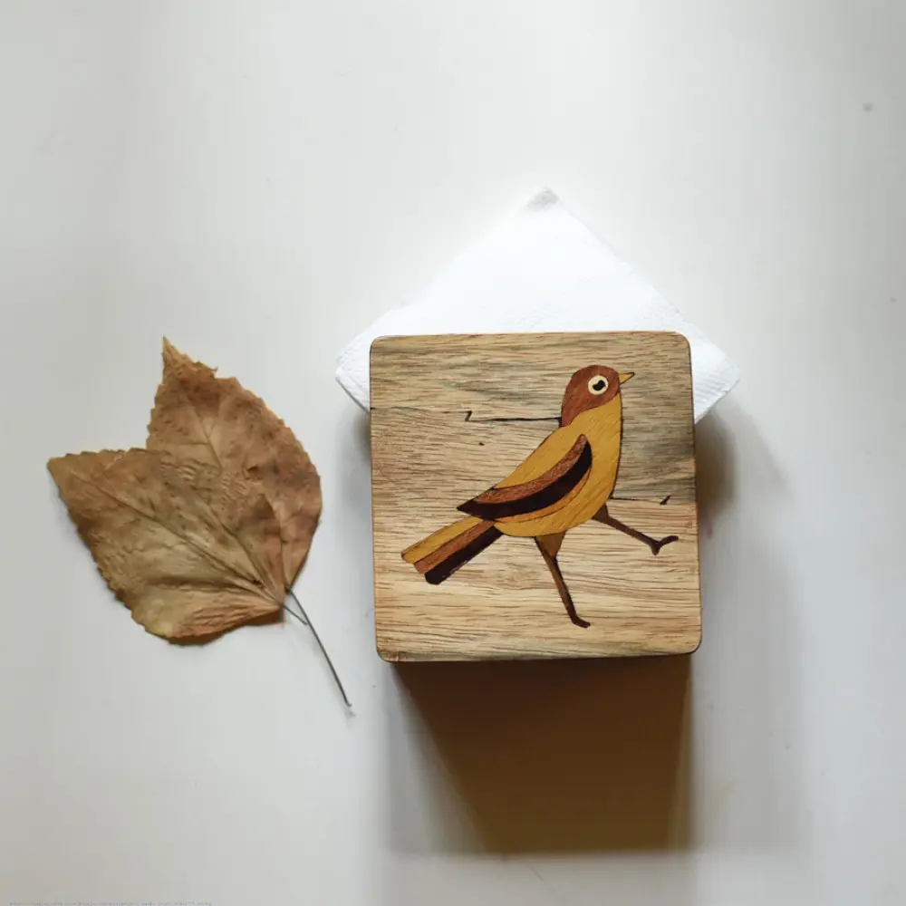 buy Handmade Wooden Napkin Holder