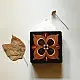Flower inlay wooden Napkin Holder