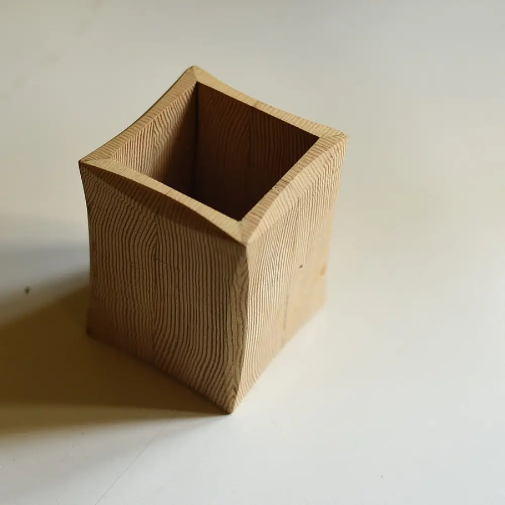 Unique design table Cutlery Holder | pine wood