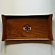 Handmade Wooden Serving Tray- Round Cut