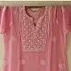 Buy Handcrafted Chikankari Semi Stitched Kurtas ~ Georgette