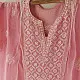 Buy Handcrafted Chikankari Semi Stitched Kurtas ~ Georgette