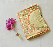 Chikankari Semi Stitched Kurti With Dupatta | Kesar Pista