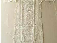 Chikankari & Mukaish | Semi Stitched Kurta & Dupatta ~ Ivory Grace
