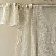 handcrafted lucknowi chikankari and mukaish work unstitched off white cotton kurta length with intricate shadow work embroidery and metallic kamdani embellishments and dupatta