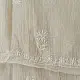 unstitched pure silk chanderi ivory chikankari kurta fabric with dupatta featuring front back resham hand embroidery and metallic mukaish work highlights