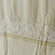 unstitched pure silk chanderi kurti fabric in luminous pearl white featuring hand embroidered chikankari resham work and delicate mukaish highlights   