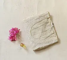 Chikankari Semi Stitched Kurti + Brocade Dupatta | Subtle Grace