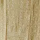 semi stitched pure silk tissue chikankari kurti fabric with dupatta in metallic light gold with hand embroidered resham work and mukaish highlights