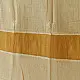 semi stitched pure silk tissue chikankari kurti fabric with dupatta in metallic light gold with hand embroidered resham work and mukaish highlights