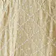 unstitched pure silk moonga chikankari kurti fabric with dupatta in light golden beige with hand embroidered resham work and mukaish highlights