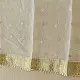 Buy Chanderi Kurta Fabric With Dupatta - White Green