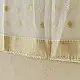 Buy Chanderi Kurta Fabric With Dupatta - White Green