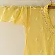Buy Handcrafted Chikankari Semi Stitched Kurtas ~ Kota Light Yellow