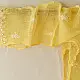 Buy Handcrafted Chikankari Semi Stitched Kurtas ~ Kota Light Yellow