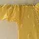 Buy Handcrafted Chikankari Semi Stitched Kurtas ~ Kota Light Yellow