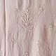 semi stitched pure silk chanderi anarkali with mukaish work and dupatta in delicate blush pink gulab jal color featuring all over chikankari buti embroidery