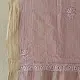 semi stitched pure silk chanderi anarkali with mukaish work and dupatta in delicate blush pink gulab jal color featuring all over chikankari buti embroidery