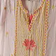 Buy Handcrafted Chikankari Semi Stitched Kurtas ~ Georgette