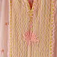 Buy Handcrafted Chikankari Semi Stitched Kurtas ~ Georgette