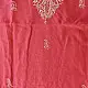 Buy Handcrafted Embroidered With Mukaish Work ~ Silk Dress Material