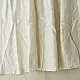 semi stitched pure silk chanderi kurti in off white with intricate hand embroidered resham chikankari and metallic gold brocade yoke and sleeve cuff details