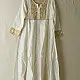 semi stitched pure silk chanderi kurti in off white with intricate hand embroidered resham chikankari and metallic gold brocade yoke and sleeve cuff details
