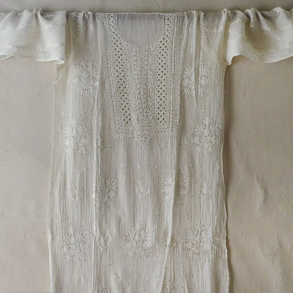 Royal nawab chikankari kurta