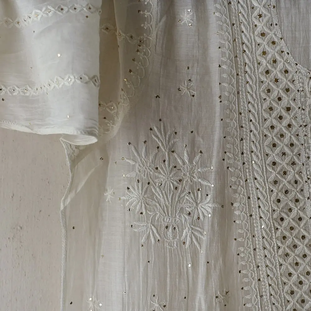 Royal nawab chikankari kurta