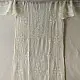 Royal off white Hand Embroidered Chikankari & Badla Kurta & Dupatta 