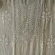 Royal off white Hand Embroidered Chikankari & Badla Kurta & Dupatta 