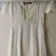 White zari Designer Chikankari Kurta