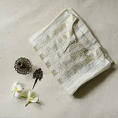 Handcrafted exclusive Chikankari kurtas | Semi-stitched | Festive look