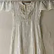 Shop Handcrafted Chikankari on Brocade Fabric ~ Semi-stitched Kurti