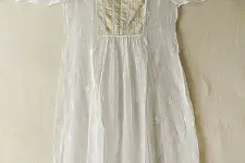 Handcrafted Chikankari Kurta | Semi Stitched | ivory 
