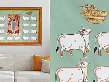 Banwari . बनवारी | Pichwai Painting - Shrinathji And Cows - II