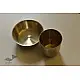 handmade kansa bronze coffee dabara set with traditional brass bell metal cup and saucer