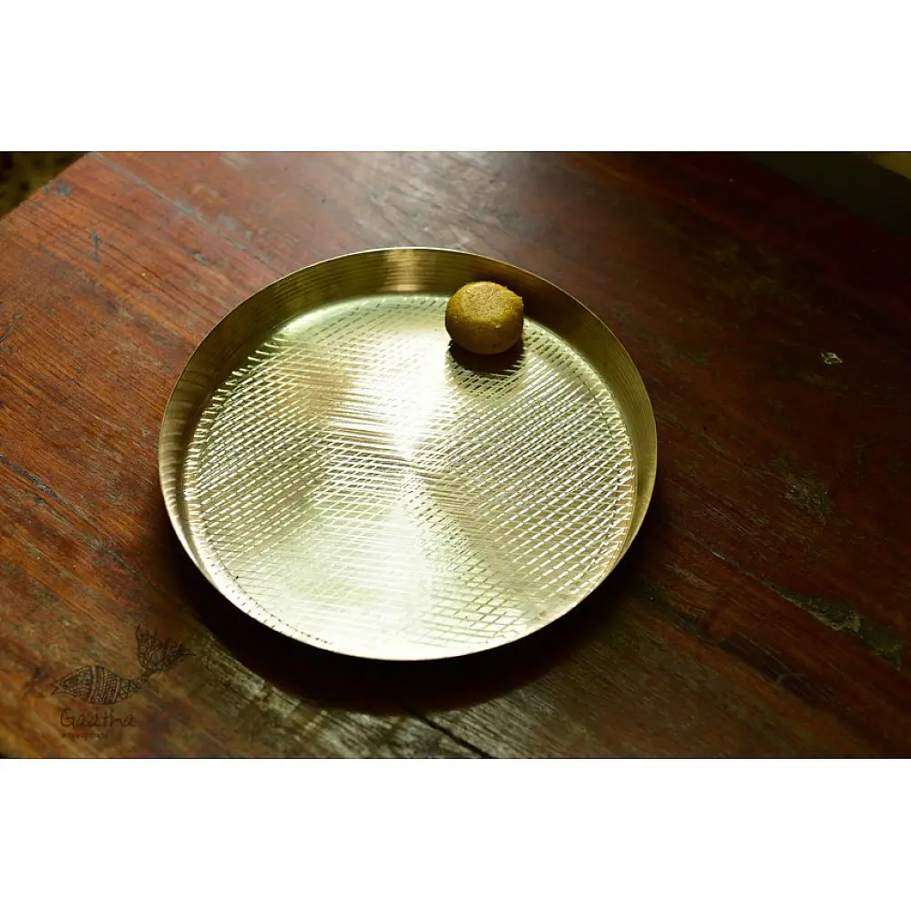 Shop online kansa Thali