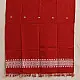 shop Assam Weaving - Handloom Cotton Stole -Red
