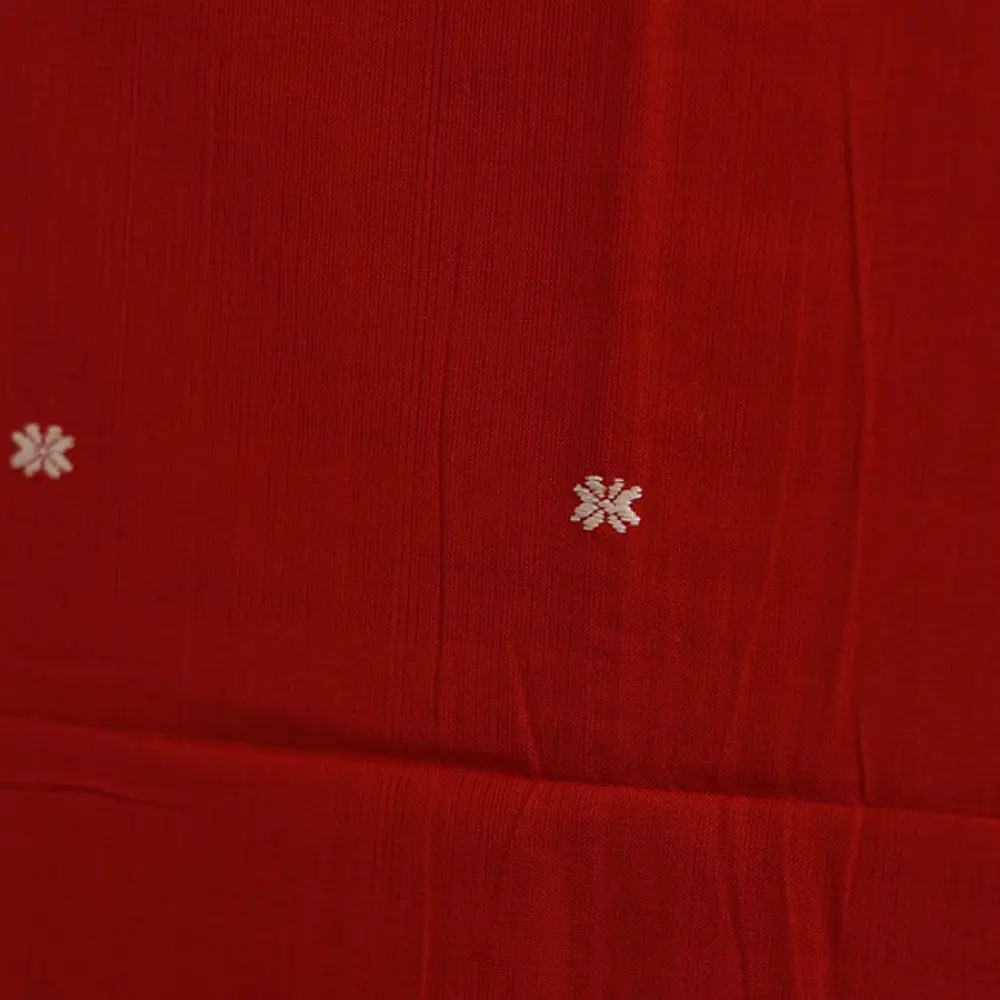 shop Assam Weaving - Handloom Cotton Stole -Red